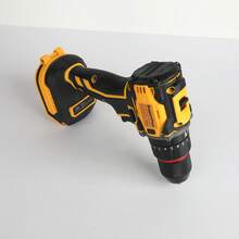 SuperPan Alat Listrik Isi Ulang 20V Torsi Tinggi Tanpa Sikat Baterai Lithium-Ion Bor Tangan/Obeng Kelas Industri Rumah/Industri Bor Dampak Multifungsi (Hanya Alat - Baterai Tidak Termasuk) - Kuning - View 5