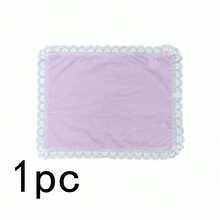 1pc/2pcs/6pcs Heart Lace Solid Color Placemats, Luxury High-End Coffee Mats, Decorative Mats For Dining, Photography - Multicolor - View 18
