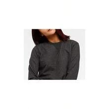 Converse Women's Essentials  Crew Sweatshirt / Charcoal / RRP £60 - Black - View 2