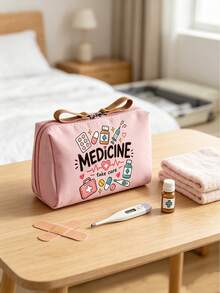 Medicine Storage Bag,Portable First Aid Kit Pouch,Large Capacity Medical Supplies Bag,Travel Emergency Medication Bag For Outdoor,Home And Vacation - Multicolor - View 13