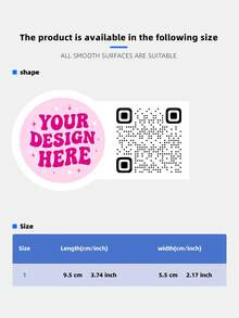 1/8/36/60 buah Label Kode QR yang Dapat Disesuaikan dan Dipersonalisasi, Dapat Mendesain Pola dan Kode QR, Cocok untuk Kotak Hadiah, Tas Hadiah, Meja, Dinding, Sempurna untuk Pecinta Kerajinan Tangan, Keluarga, Kolega, Pengantin, Sahabat, Cocok untuk Natal, Pernikahan, Pesta Pertunangan, Ulang Tahun - Multiwarna 1 - View 4