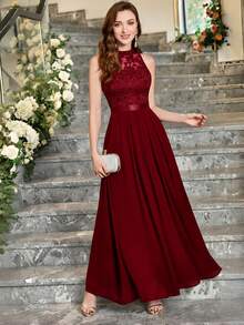 Bridesmaid Dresses - Burgundy - View 10