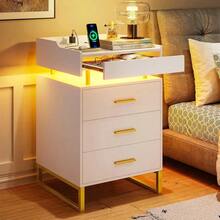 Nightstands - White - View 2