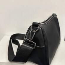 Tas Mini Ringan dari Nilon, Tas Selempang Kasual Minimalis dengan Banyak Kantong - MultiWarna - View 3