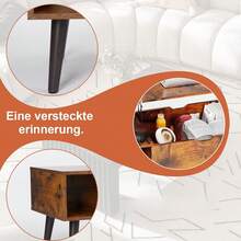 Pedestal Tables - Brown - View 3