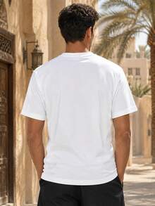Men's Nike Dri-FIT Primary Training T-Shirt, Comfortable Casual Daily Wear Sports Leisure Quick-Dry Short Sleeve Tee DV9832-100 - White - View 5