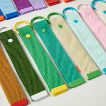 Custom Embroidered Name Keychains, Personalized Water Bottle Straps, Custom Bag Charms, Personalized Back-To-School Gifts For Family - Multicolor - View 8