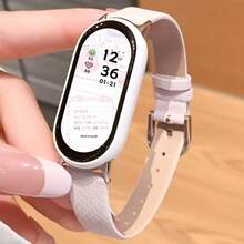 Multifunctional Watch Band, Fashionable & Exquisite, Vintage Creative Cloud Waffle Design, Compatible With Xiaomi Band 11/10/9/8 Sizes. Quick Release Design, Supports NFC Version Sharing, Couple Matching Smart Sports Watch Band Accessory - Multicolor - View 9