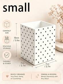 1pc Star Pattern Multi-Function Storage Organizer Box - Cutlery Holder, Desktop Organizer (Suitable For Storing Cutlery, Straws, Tea Bags, Pens, Remote Controls); Compact And Space-Saving, Suitable For Kitchen, Office, Living Room (Please Note The Size Before Ordering) - Multicolor - View 10