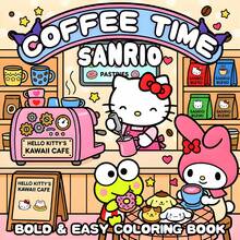 Sanrio Friends Forever Cartoon Coloring Book, Painting & Learning Supplies, 24 Pages Coloring Book, Suitable For Couples, Families And Schools, Ideal Christmas, Halloween, Birthday And Back To School Gift - Coloring Book - View 24