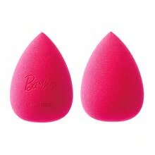 Miniso Barbie 3pcs Makeup Sponge Set, Soft Makeup Sponge Suitable For Liquid Foundation And Cream, Multi-Color Water Drop Shaped Makeup Blending Sponge, Suitable For Daily Makeup - Pink - View 7