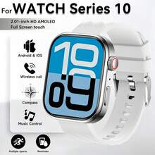 SIMSONLAB Jam Tangan Pintar Unisex Terbaru 2026, Layar Besar Definisi Tinggi 2,01 Inci, Daya Tahan Baterai Lama, Panggilan Nirkabel HD, Balas Pesan Cepat, Desain Sporty, Ringan dan Nyaman Dipakai, Hadiah Hari Wanita - MultiWarna - View 14
