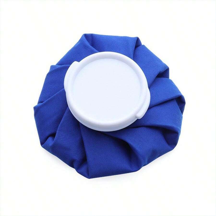 قطعة واحدة من كيس الثلج القابل لإعادة الاستخدام بعمق 6/9 بوصة باللون الأزرق الداكن، حقيبة تبريد من قماش ناعم مقاوم للماء ومحكم التسرب، كيس ثلج ووسادة تسخين، لتخفيف التشنجات والعلاج بالبرودة/الحرارة وتسكين الألم، مع بطانية، للاستخدام المنزلي اليومي - متعدد الألوان - مشاهدة 1