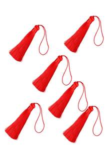 6pcs/Pack Long Polyester Tassel Garment Accessories - Tassel - View 14