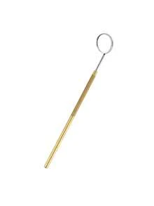 1pc Crescent Shaped Eyelash Extension Inspection Mirror Stainless Steel - Multicolor - View 10