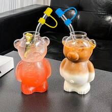 2 PCS Straw Cap Sets, Suitable For 20/30/40 Ounces Travel Cups, PVC Straw Cap Covers, Dust-Proof Beverage Accessories - Multicolor - View 10