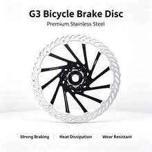 وسادات فرامل قرصية ملونة VXM للدراجات الجبلية G3 مقاس 160/180/203 مم مع قرص فرامل من الفولاذ المقاوم للصدأ 6-مسامير - متعدد الألوان - مشاهدة 6