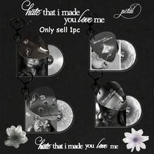 ARIANA Keychains, Sabrina Keychain, Album Keychain, Petal Keychain, Hate That I Made You Love Me Keychain, Music Fans Merch Goods, Bag Charm, Water Bottle Charm, Party Favors, Birthday Gift - A - View 1