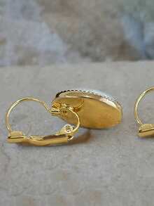 1 Pair Elegant Earrings For Women, Wedding Engagement Party Jewelry, Valentine's Day Gift - 1# - View 3