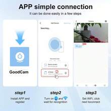 1 buah Kamera Keamanan Mini Persegi Magnetik 1080P, WiFi 2.4G & Bluetooth, Penglihatan Malam Inframerah, Peringatan Deteksi Gerakan, Hotspot Terintegrasi, Kartu TF & Penyimpanan Cloud, Perekaman Berulang, Pemantauan Jarak Jauh untuk Rumah, Kantor, Mobil, Dalam Ruangan, dan Luar Ruangan - MultiWarna - View 11
