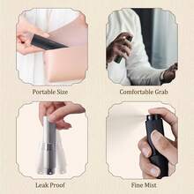 3pcs/1pc 8ml Portable Stripe Perfume Travel Refillable Bottle, Mini Leak-Proof Cologne Atomizer Spray, Gift For Men Women - Multicolor - View 8