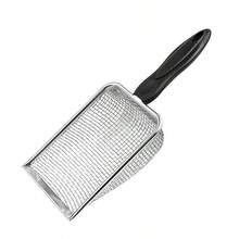 Large Stainless Steel Cat Litter Scoop Fast Sifting Design Long Grip Waste Sifter Durable Kitty Poop Shovel For Cat Litter Box Cleaning - View 11
