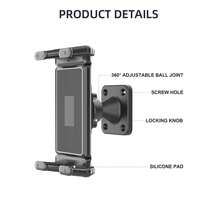 LRBH Tablet Wall Mount, 360° Rotation Tablet Holder Stand, Sturdy Base, Kitchen Wall Mount Compatible With IPad/All 4.7-15 Inch Devices - View 5