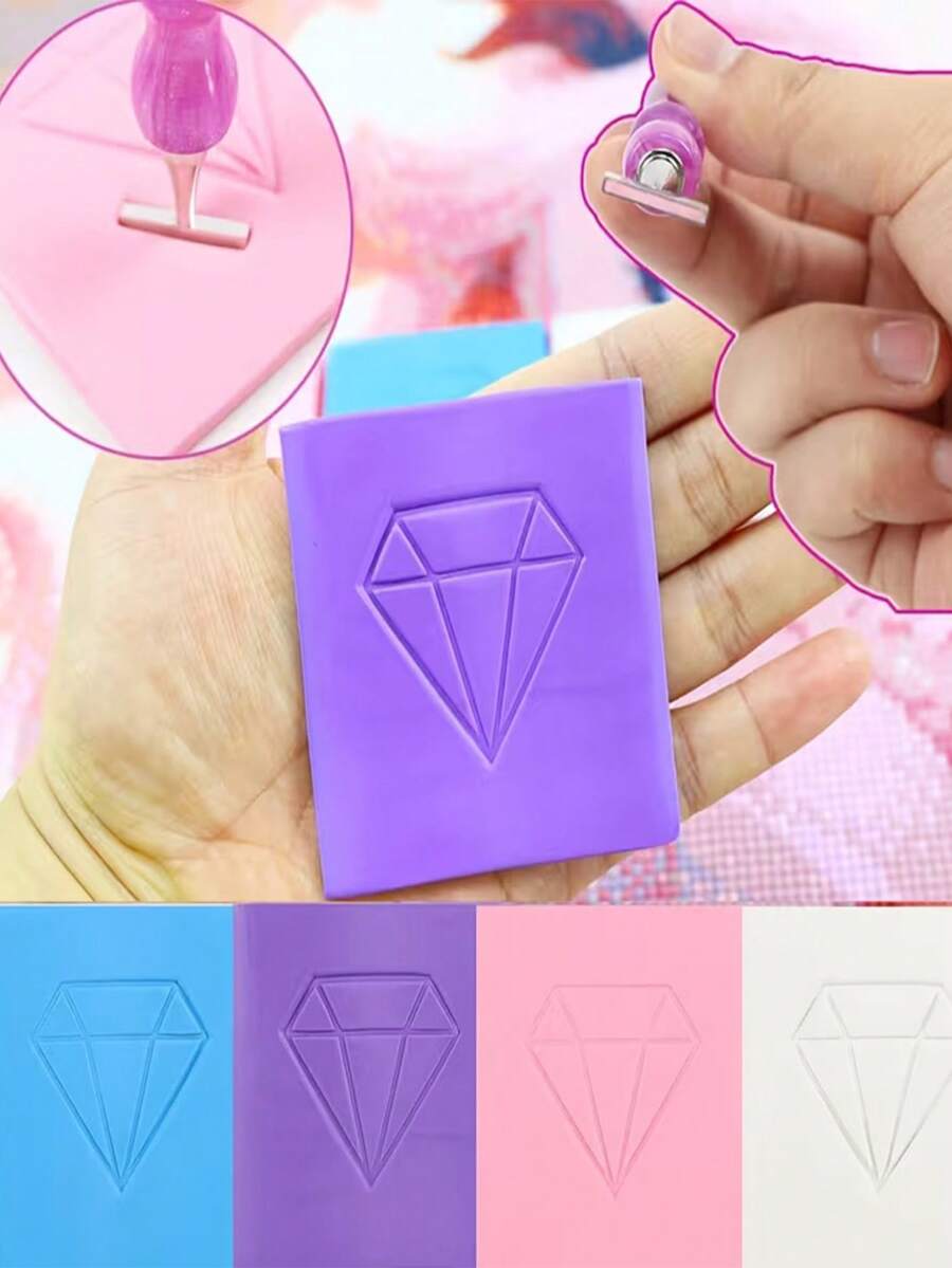 New Diamond Painting Clay, High Viscosity Clay Is Very Suitable For 5D Embroidery And Hand Tools. - A - View 1