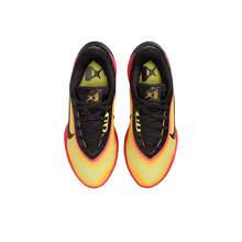 Nike A'One Comfortable Versatile Basketball Shoes Unisex Red/Yellow - Yellow - View 4