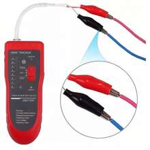 Probador de Cables de Red RJ11 RJ45 y Buscador de Cables Portátil Identificación rápida y precisa de fallas. Diseño ergonómico y compacto para redes, telefonía y mantenimiento. - A - Ver 2