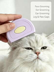Flea Comb Dense Teeth Comb Dog Cat Detangling Deshedding Brush Pet Supplies Cat Brush Pet Supplies - Multicolor - View 9