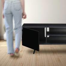 Television Stands & Entertainment Centers - Black - View 2