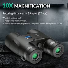 APEXEL 10X42mm Auto-Focus Binoculars, HD Wide Field Of View, Professional High-Quality Optical Telescope Lens, Compact Fixed-Focus Binoculars Telescope For Camping, Sightseeing, Concerts And Bird Watching - View 3
