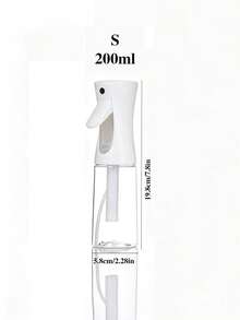 1pc 200ML/300ML Reusable Multi Functional Spray Bottle,Ultra-Fine Mist,Hair Styling Tool,Kitchen Essentials,Kitchen Baking Supplies,Suitable For Back To School,Hair, Home Cleaning,Plants,Beauty Salon,Bathroom,Bedroom,Kitchen,Salon,Travel - Multicolor - View 10