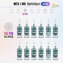 10Pcs Dr.Pen M8 Model Microneedle Pen Replacement Needles, Disposable Replacement Needle Tips, Individually Sterile Blister Packaging, Compatible With M7S/M8 Electric Microneedling Pen, Home Facial Skin Care, Non‑Medical Use - Dr.pen M8 - View 4