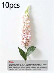 3/5/10/25pcs Artificial Non-Flocked Delphinium, Hyacinth, Suitable For Wedding, Engagement, Home, Outdoor Party Floral Arrangement And Tabletop Decoration - Multicolor - View 13