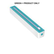 Plastic Wrap Cutter With Sliding Blade, 3-Way Mounting With Strong Suction Cup, Magnetic Back And Hook-And-Loop Fastener, Kitchen Foil And Cling Film Dispenser, Clean Cut, Space-Saving Organizer For Fridge, Countertop And Wall, Easy To Use Daily - View 25