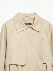 DEEKA Autumn New Women's European & American Style Fashion Minimalist Versatile Puffy Short Jacket - Khaki - View 7