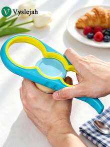 Vyslejah Bottle Opener Tool, Suitable For Weak Hands, Elderly With Arthritis, 5-In-1 Multi-Function Bottle Opener Cap Opener For Arthritis Hands, Non-Slip Rubber Grip Pad - Multi-color - View 1