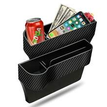 Car Seat Gap Storage Box, Multi-Functional Car Seat Storage Box, Can Store Mobile Phones, Keys, And Car Utility Accessories - A - View 1