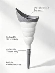 A High-Quality Foldable Female Urinal - Portable Female Urination Aid Device, Helps You Urinate Standing Up; - Multicolor - View 5