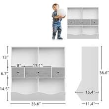 Toy Storage - White - View 1