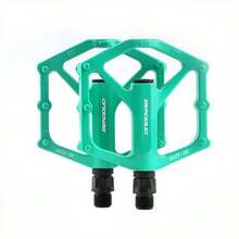 1 Pair Aluminum Alloy Mountain Bike Pedals, Wider Non-Slip Bearing Pedals, Suitable For Road Bikes And Bicycles - Multicolor - View 8