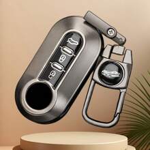 TPU Soft Shell Key Bag Key Chain Suitable For Fiat Smart Three-Button Car Key For Ducato 500 500L For Panda For Grande For Punto For Lancia For Musa - Fiat Model a - View 7