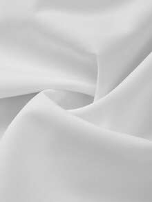 ii Women's Solid Color Frill Trim Off-Shoulder Flare Sleeve Short Dress - White - View 7