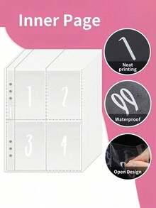 Floral 100-Day Savings Challenge Notebook, Budget Planner Binder With Cash Envelopes And Memo Pages, Daily Planning Financial Goal Savings Organizer, Suitable For Home, Office, Travel, Holiday Gift And Personal Organization Management - Multiple Styles - View 8