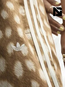 Adidas ANIMAL PRINT FIREBIRD TRACKPANT Brown-Back To School-KT2144 - Brown Desert - View 5