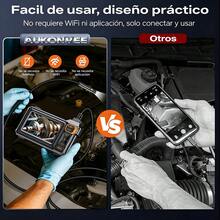 Endoscopio industrial de alta definición 1080p | Equipado con cámara iluminada IP67, inspección de tuberías, reparación de automóviles, regalo para hombre | Litio - P790-8mm-5M - Ver 5