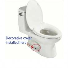 2/6 buah Tutup Baut Sekrup Dudukan Toilet Universal Aksesoris Toilet Kamar Mandi - beraneka warna - View 7