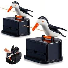 Creative Bird Toothpick Dispenser Holder, Creative Press-Type Bird Toothpick Dispenser, Toothpick Storage Box, Cute And Fun Kitchen Bird Toothpick Box, Daily Home Use - View 2